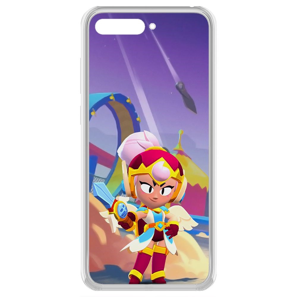 

Чехол-накладка Brawl Stars-Валькирия Джанет для Huawei Y6 (2018)