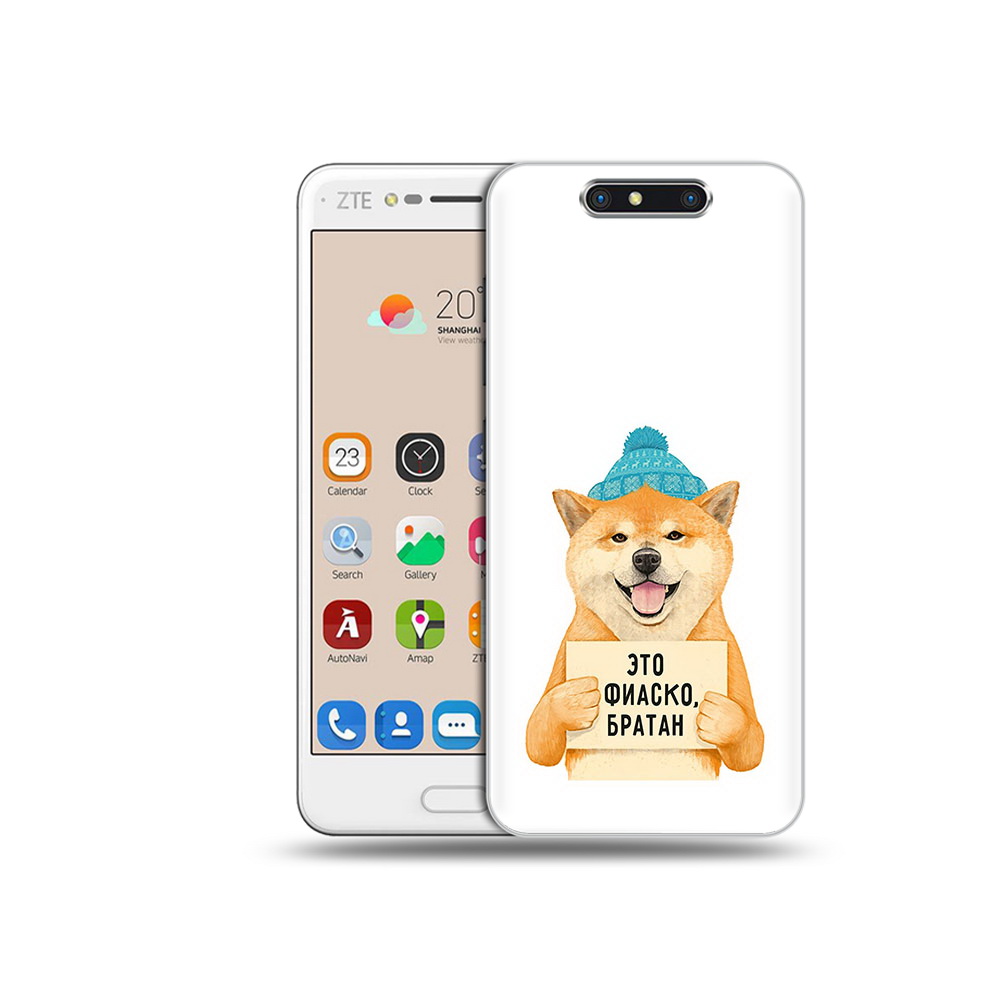 

Чехол MyPads Tocco для ZTE Blade V8 фиаско (PT100217.451.656), Прозрачный, Tocco