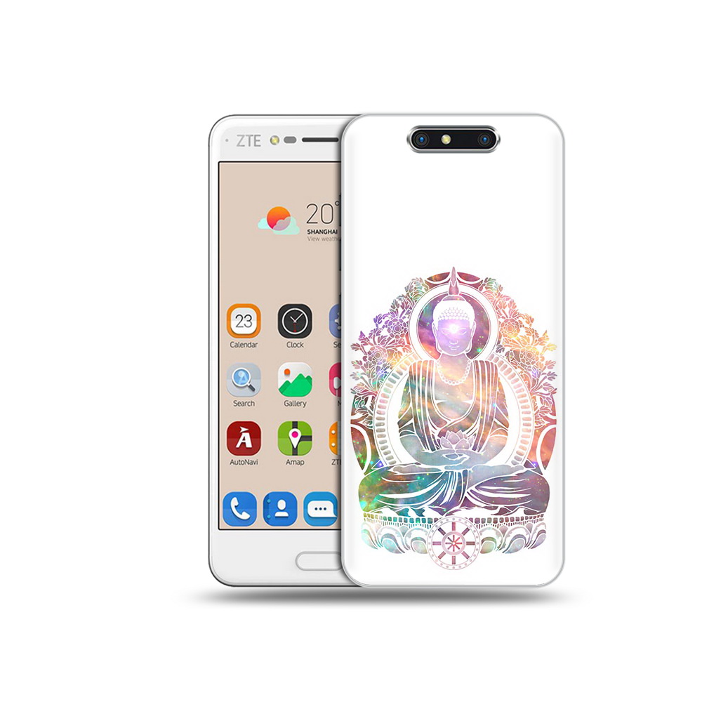 Чехол MyPads Tocco для ZTE Blade V8 умный мужчина абстракция (PT100217.451.651)