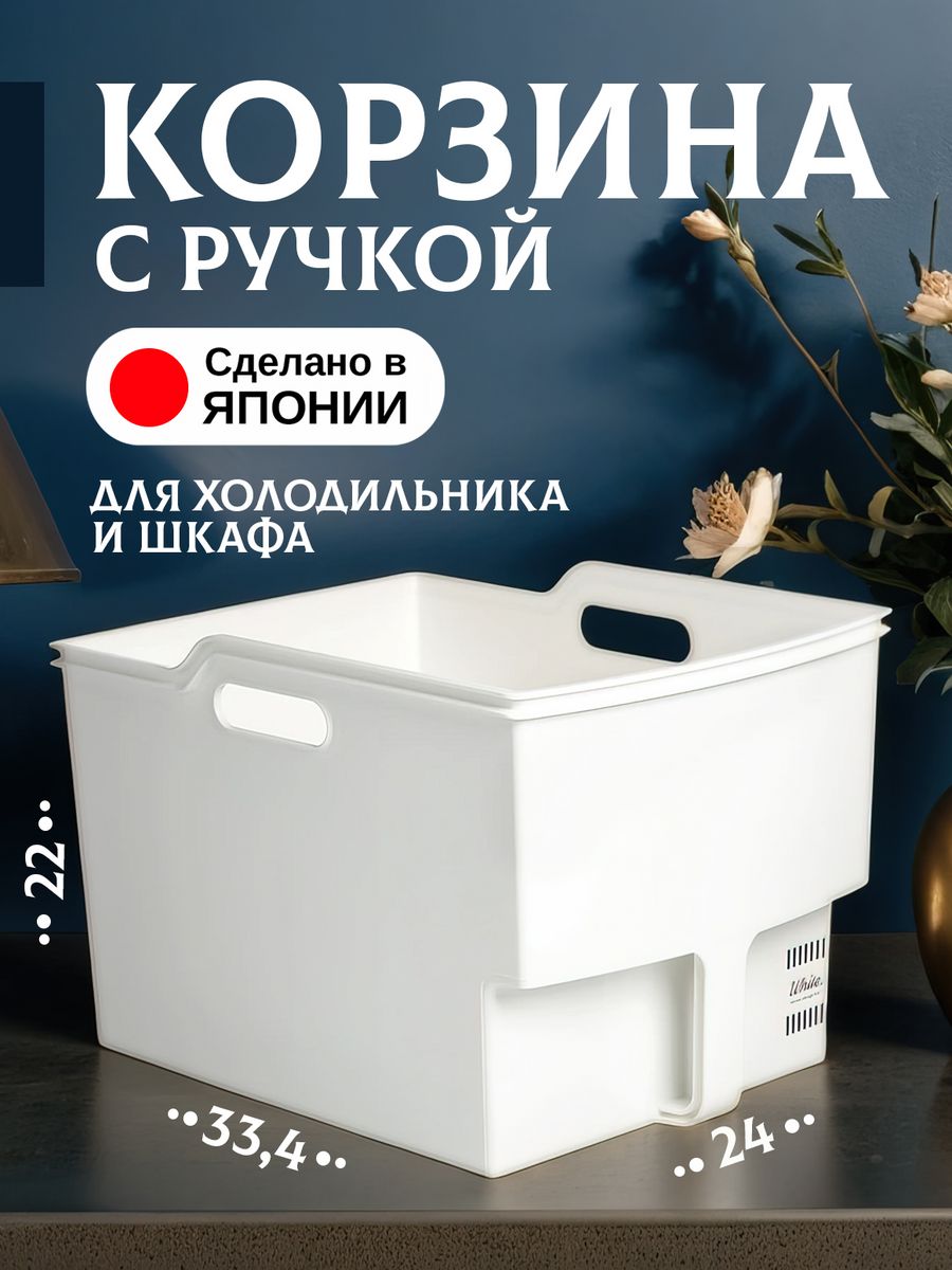 

Корзина Sanada для кухни и холодильника 24х33,4х22 см, 015286