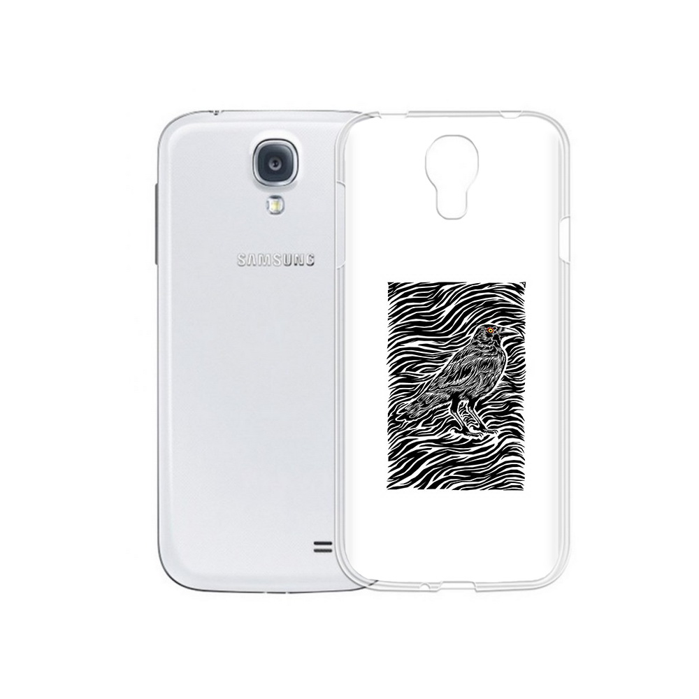 

Чехол MyPads Tocco для Samsung Galaxy S4 ворон в абстракции (PT41285.571.272), Прозрачный, Tocco