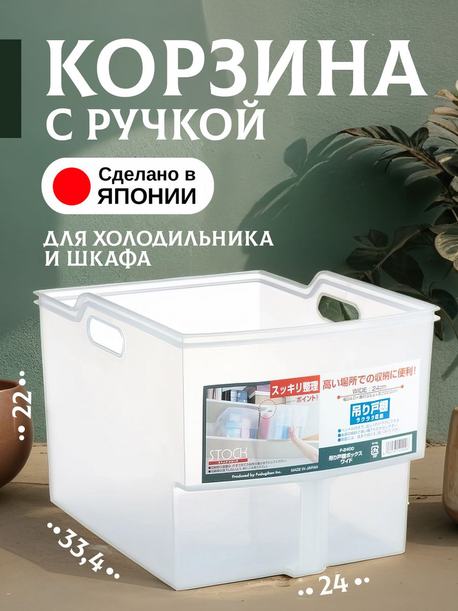 

Корзина Sanada для кухни и холодильника 24х33,4х22 см, 015286