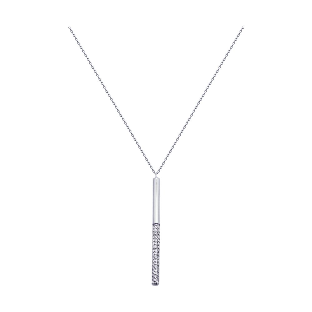 

Колье из серебра с фианитами 55 см SOKOLOV 94070135, 94070135