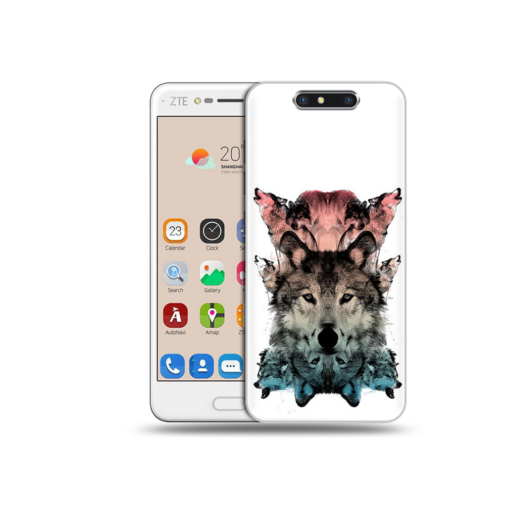 

Чехол MyPads Tocco для ZTE Blade V8 стая (PT100217.451.624), Прозрачный, Tocco