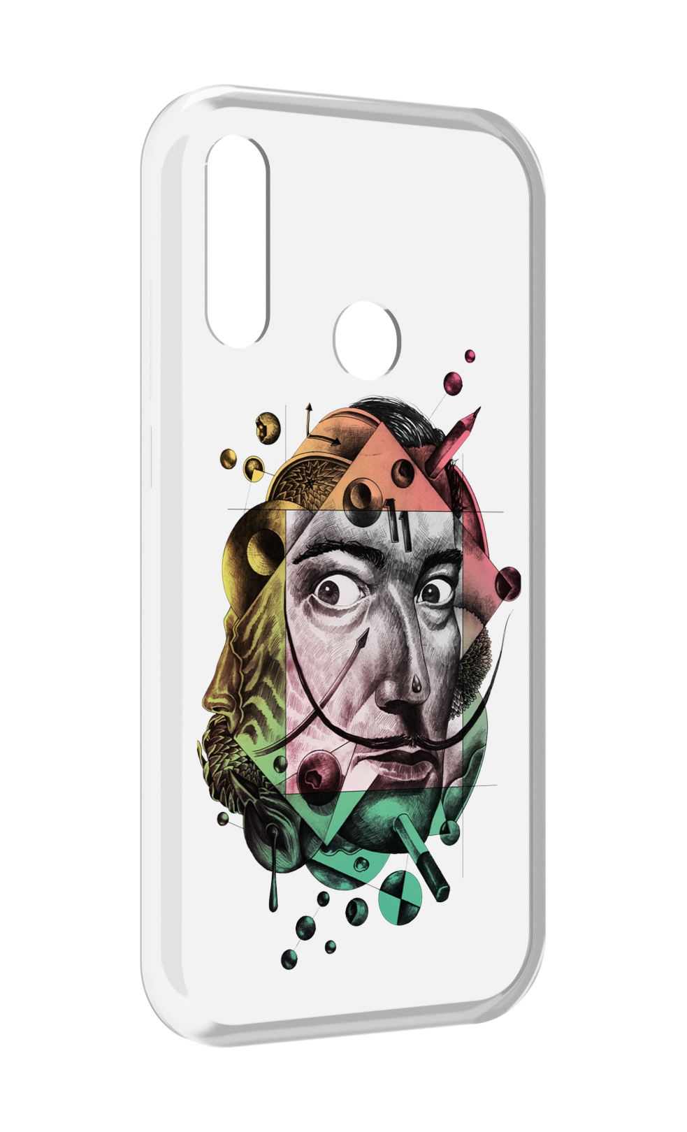 

Чехол MyPads разноцветное лицо абстракция для Lenovo Z6 Pro Youth Edition / Z6 Pro Lite, Прозрачный, Tocco