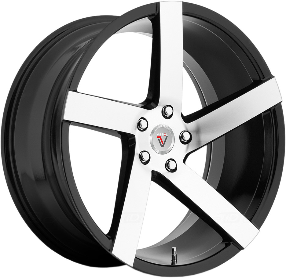 

Колесный диск Vissol V-080R black-with-machined-face 8.5x19/5x100 D57.1 ET45