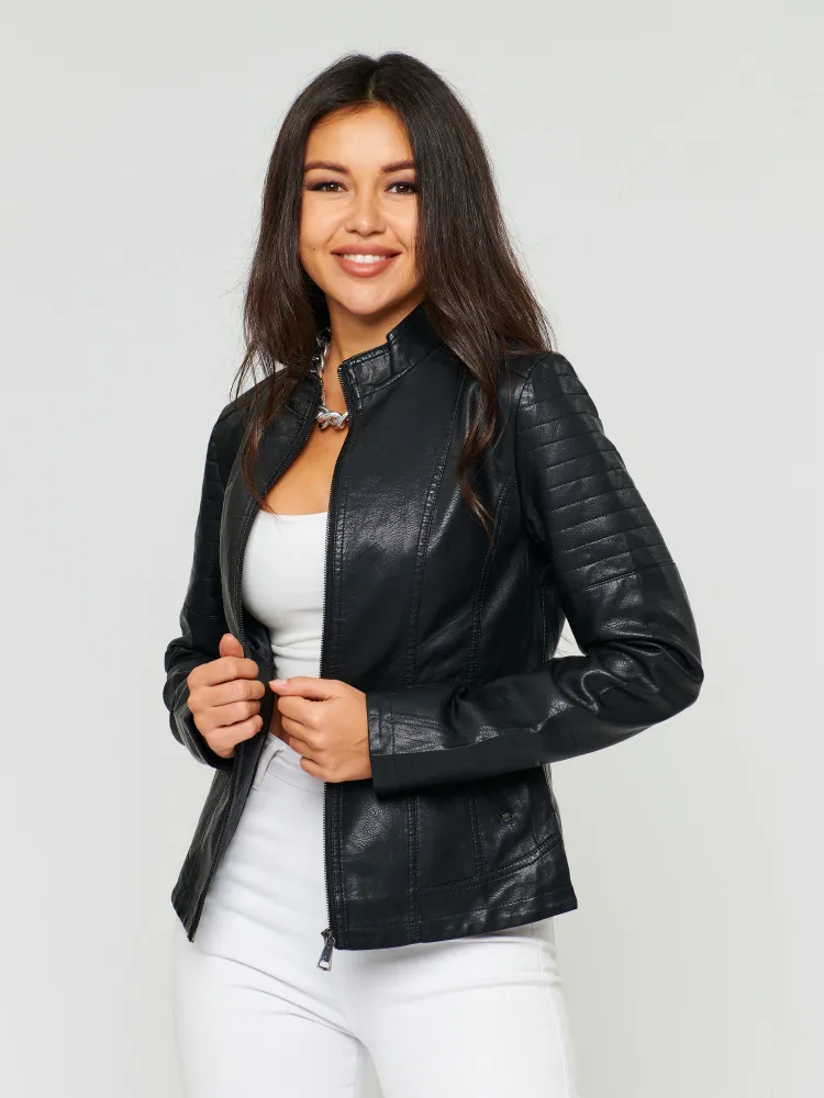 Куртка женская E-Lisman&ZG 95 черная 56 RU