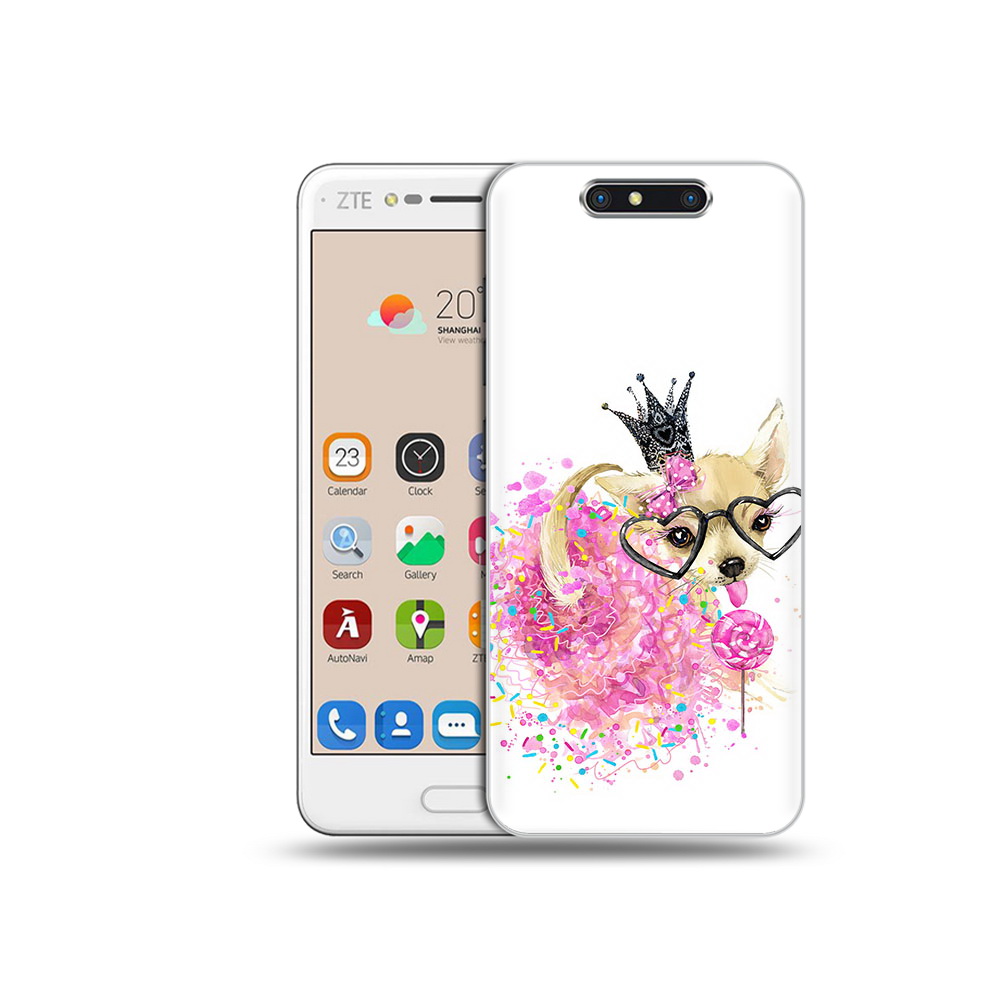 

Чехол MyPads Tocco для ZTE Blade V8 сладкая принцесса (PT100217.451.606), Прозрачный, Tocco