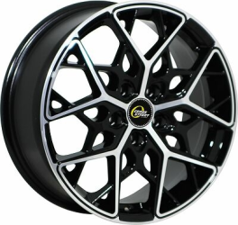 

Колесный диск Cross Street CR-20 6,5x16 5x114,3 D66.1 ET50 цвет BKF (черный)