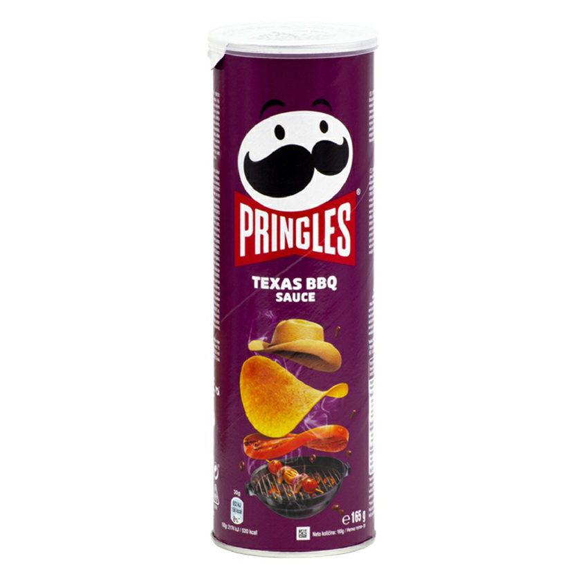 фото Чипсы картофельные pringles барбекю 165 г