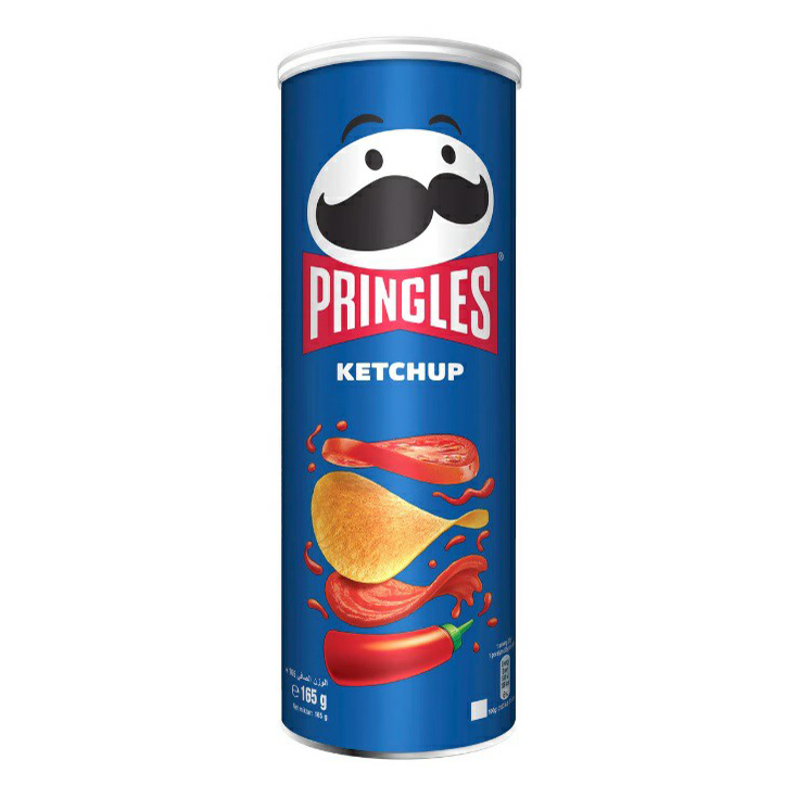 

Чипсы картофельные Pringles кетчуп 165 г