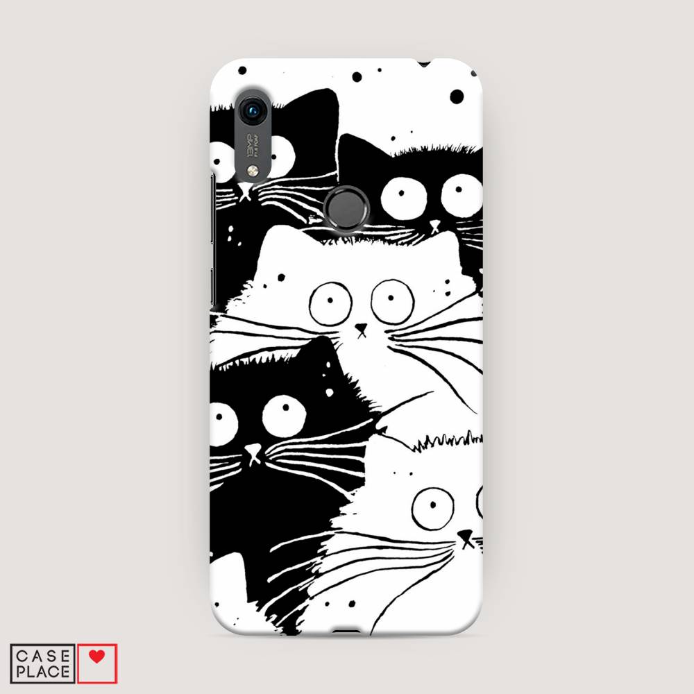 

Чехол Awog "Коты черно-белые" для Honor 8A (8A Pro/Prime)