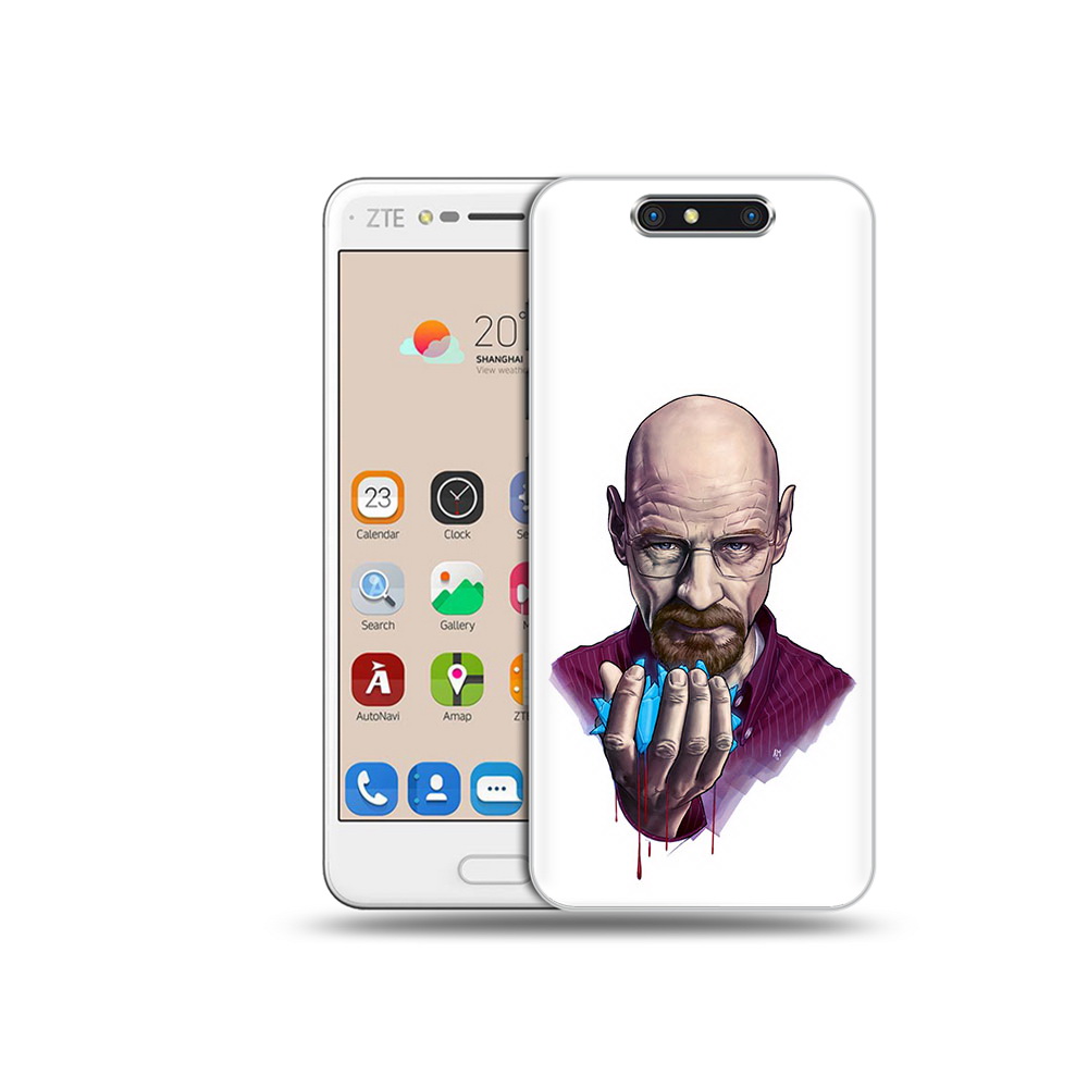 

Чехол MyPads Tocco для ZTE Blade V8 разработчик (PT100217.451.574), Прозрачный, Tocco