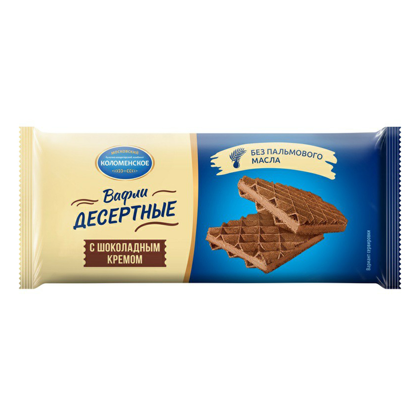

Вафли Коломенское Десертные с шоколадным кремом 90 г