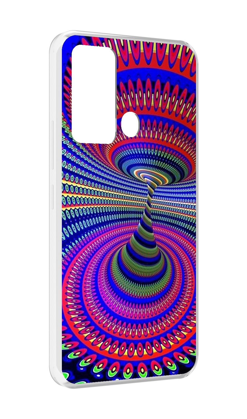 

Чехол MyPads оптическая иллюзия для ITEl Vision 3, Прозрачный, Tocco