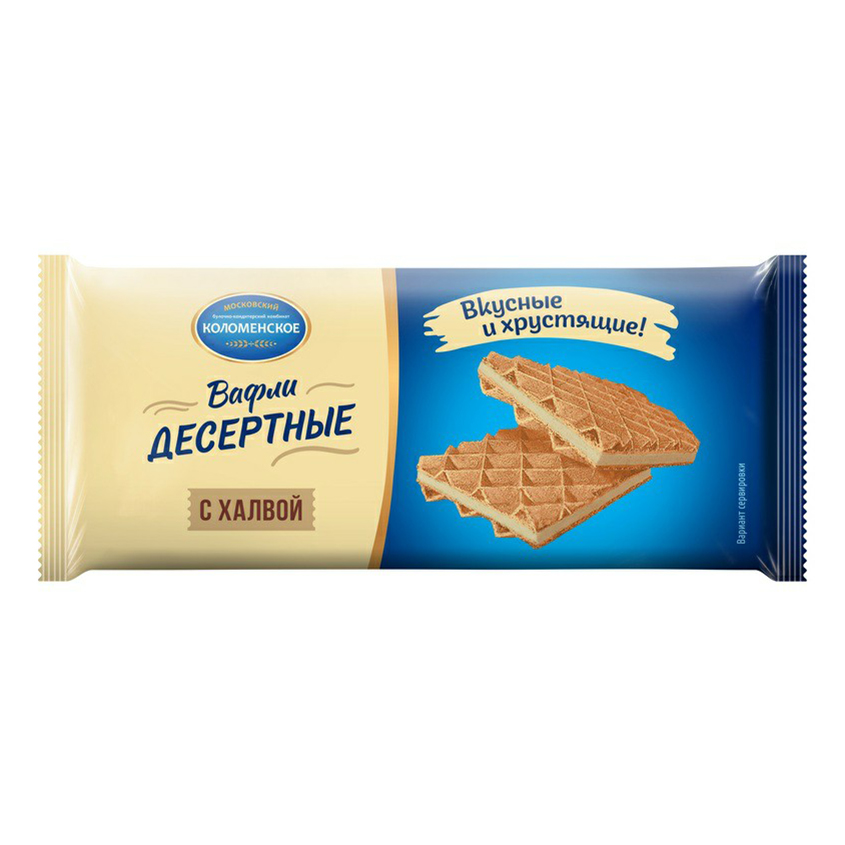 

Вафли Коломенское Десертные с халвой 90 г