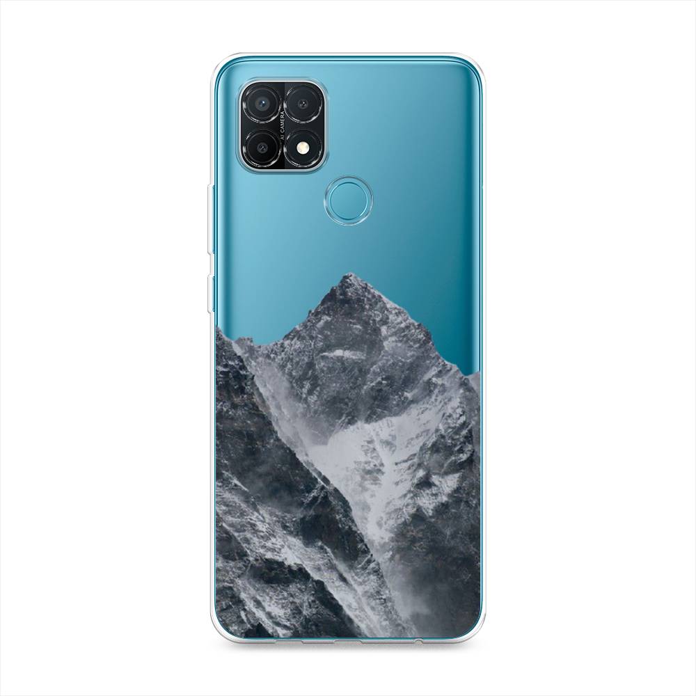 

Чехол на Oppo A15 "Горы арт 4", Серый;бежевый, 255650-2