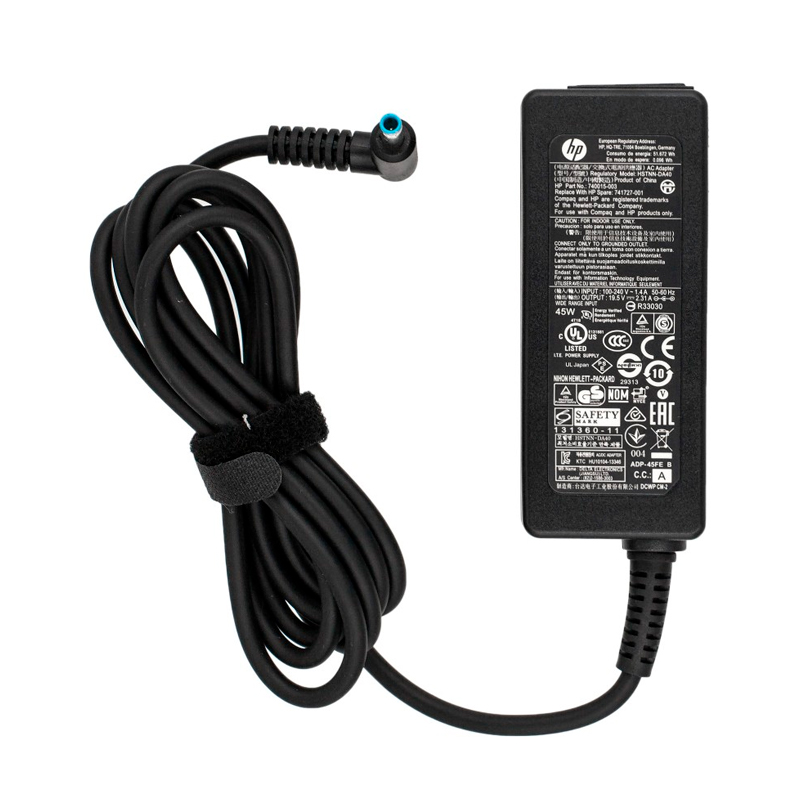 

Блок питания для HP Stream 14-CB 19.5V 2.31A 4.5x3.0mm 45W, Черный