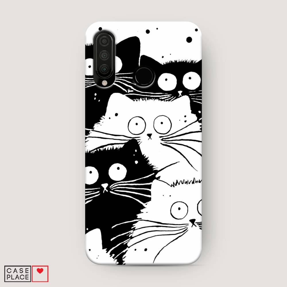 

Чехол Awog "Коты черно-белые" для Honor 20S