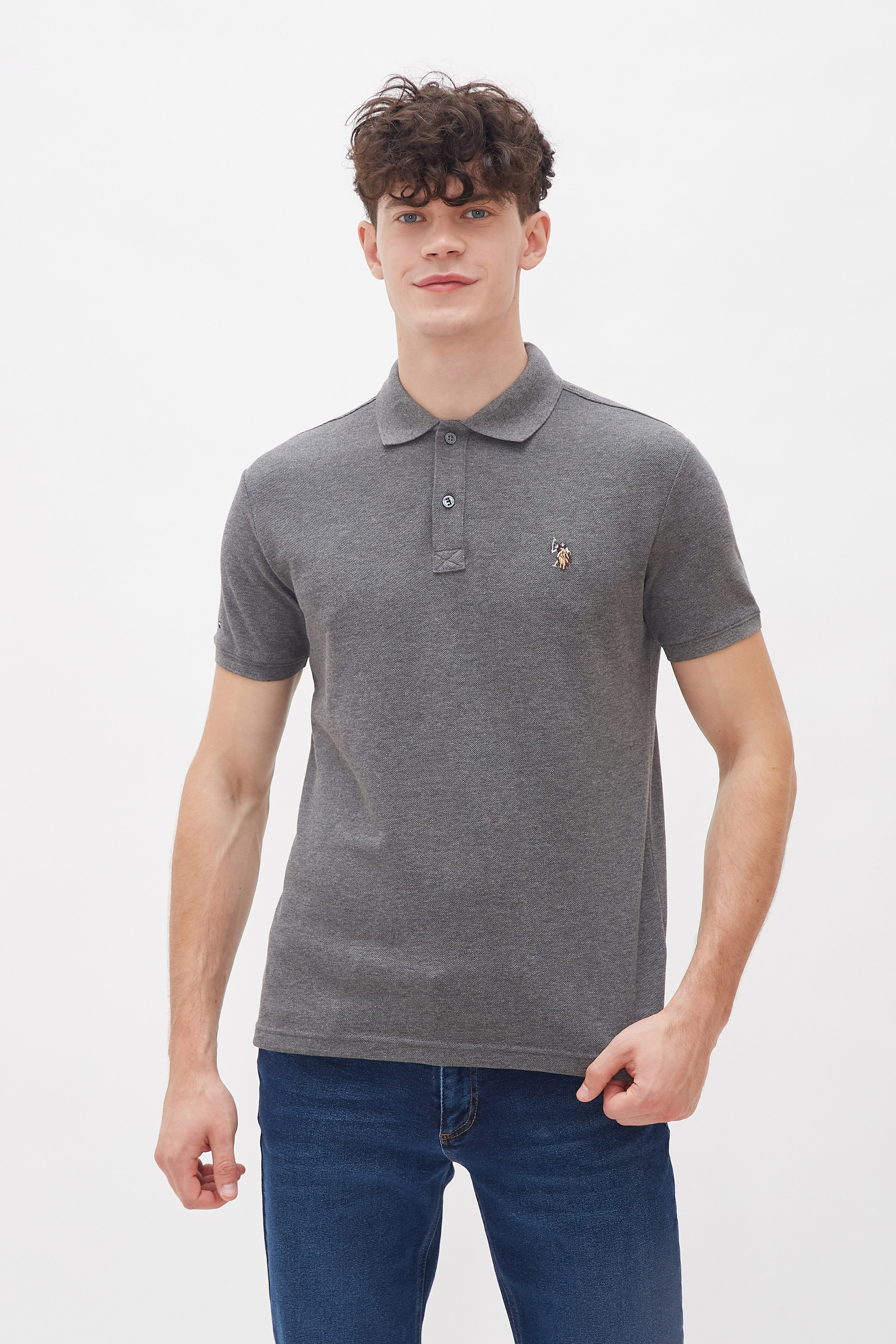 

Футболка-поло мужская U.S. POLO Assn. G081SZ0110TP04SK20-R серая 2XL, G081SZ0110TP04SK20-R