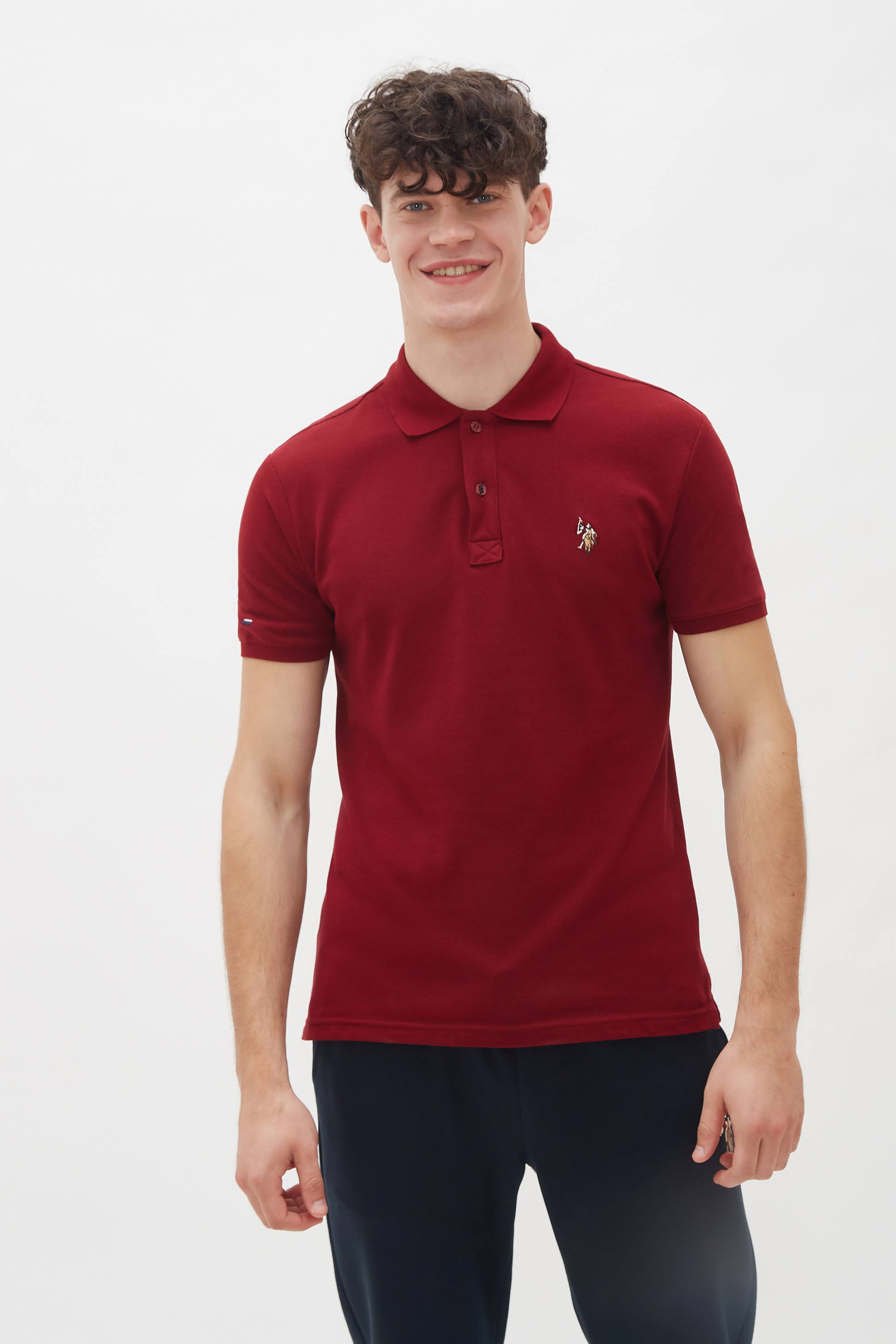 

Футболка-поло мужская U.S. POLO Assn. G081SZ0110TP04SK20-R бордовая XL, G081SZ0110TP04SK20-R