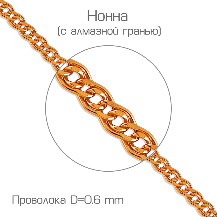 

Браслет из золота р. 20 Golden Eagle БПНН20512060, БПНН20512060