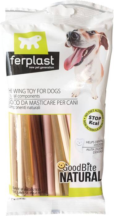 

Жевательная игрушка для собак Ferplast FAMILYPACK STICK, коричневый, 15 см, 20 шт