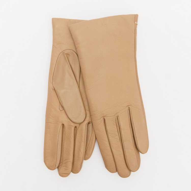 

Перчатки женские Agnelle INES/C100 серо-бежевые, р, Бежевый, INES/C100