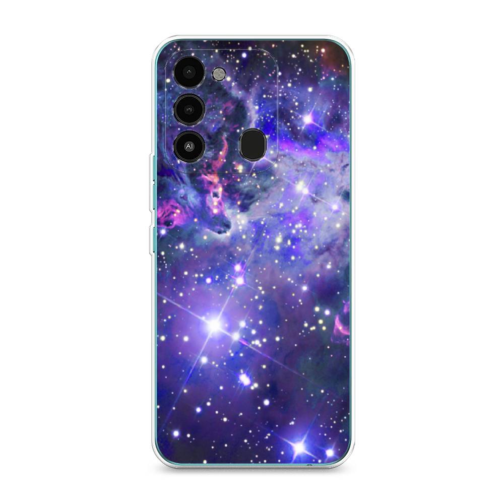 

Чехол Awog на Tecno Spark Go 2022/8С/9 "Яркая галактика", Разноцветный, 301250-4