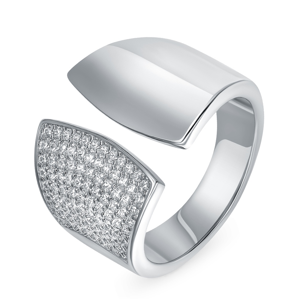 

Кольцо из серебра р. , 585Gold 701011497, фианит, 701011497