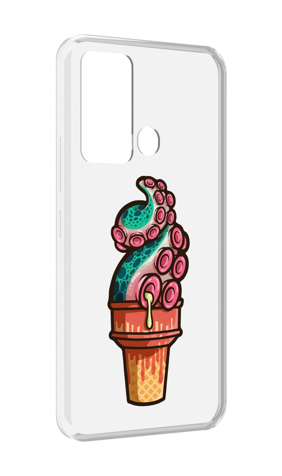 

Чехол MyPads мороженное для ITEl Vision 3, Прозрачный, Tocco