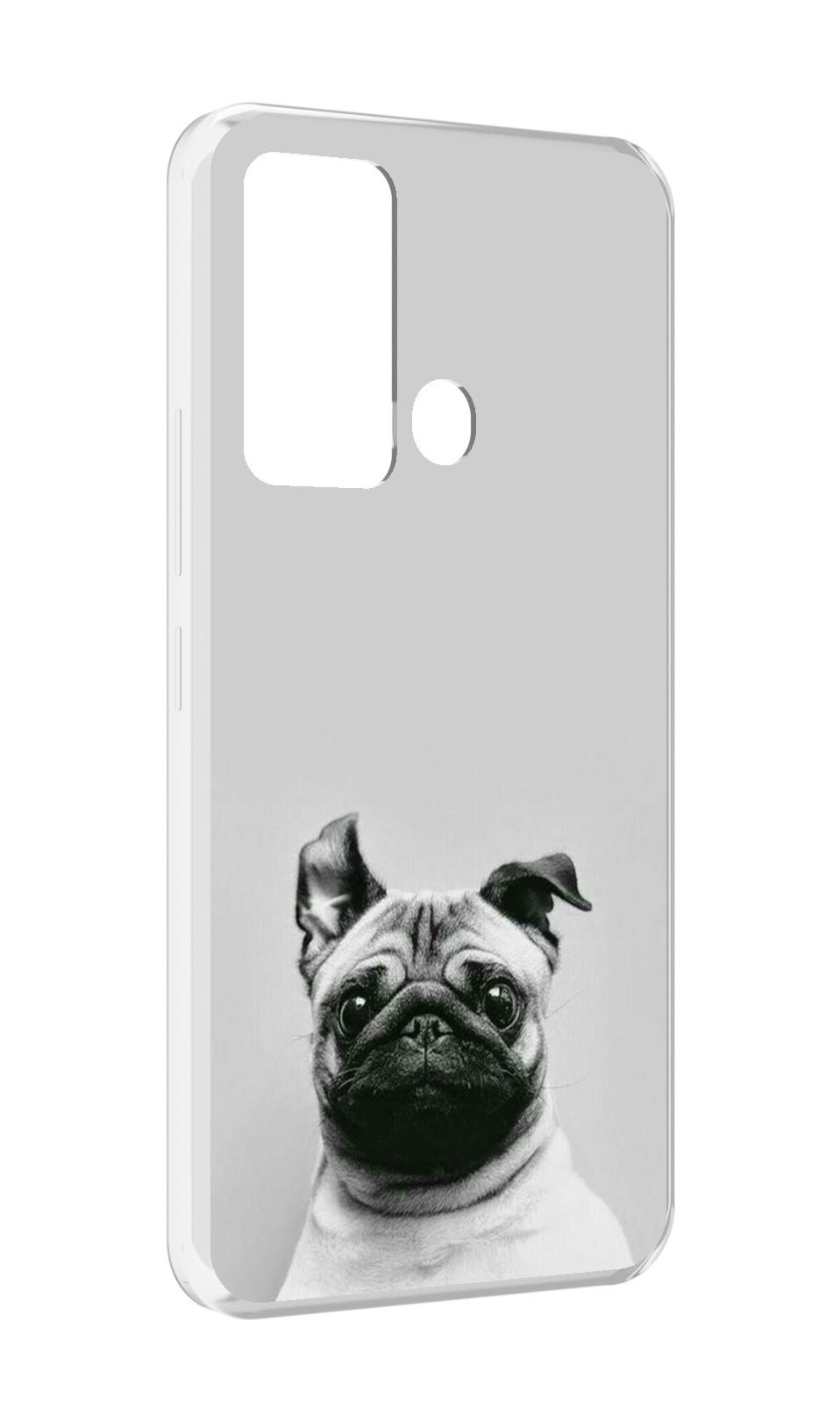 

Чехол MyPads мопс для ITEl Vision 3, Прозрачный, Tocco