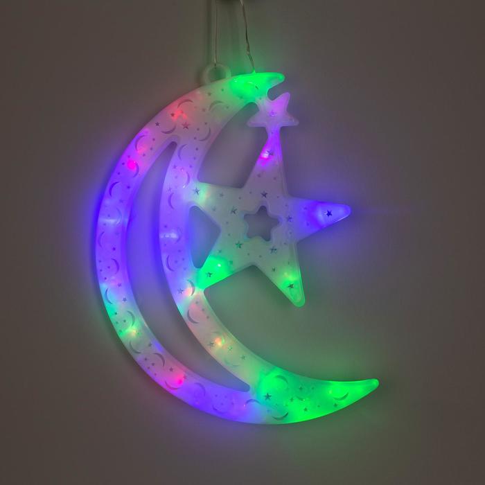 

Световая фигура Luazon Lighting Месяц 2291969 разноцветный/RGB, Месяц