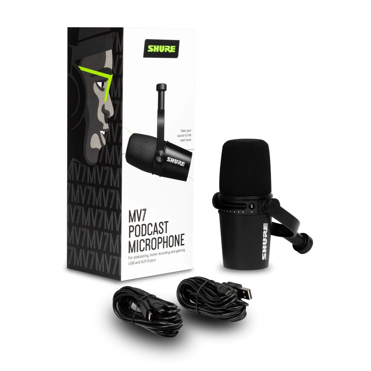 Микрофон Shure MV7 Black