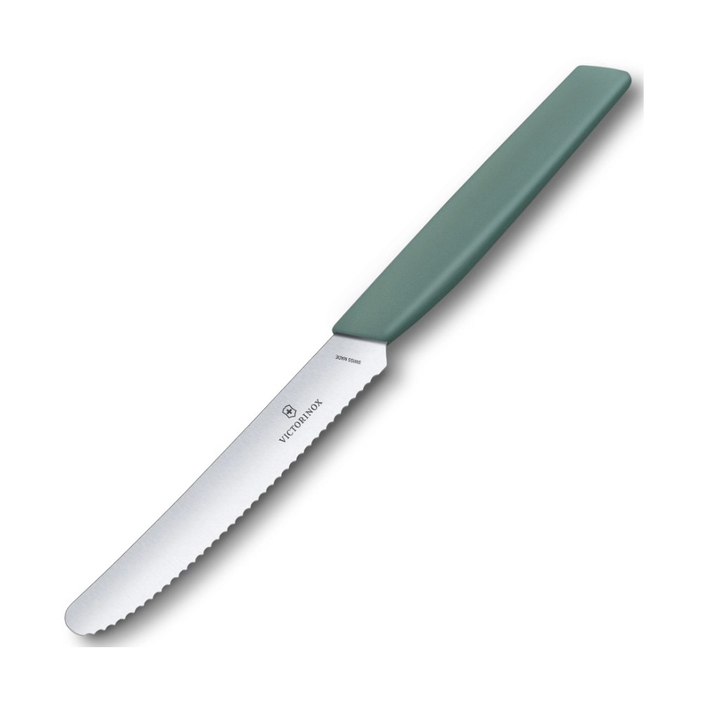 

Victorinox Kitchen 6.9006.11W43 Нож кухонный, стальной 110мм шалфей