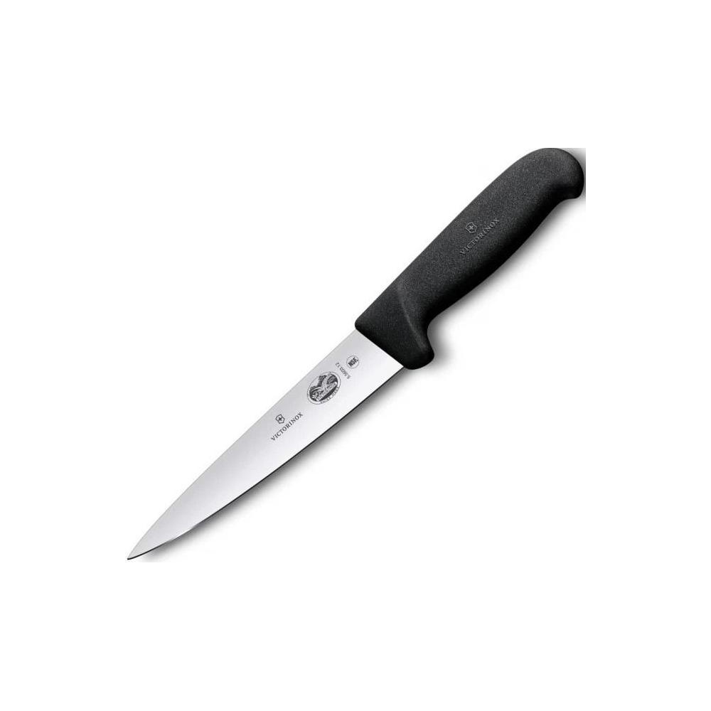 Victorinox Kitchen 5.5603.12 Нож кухонный, стальной, лезвие 120мм, черный