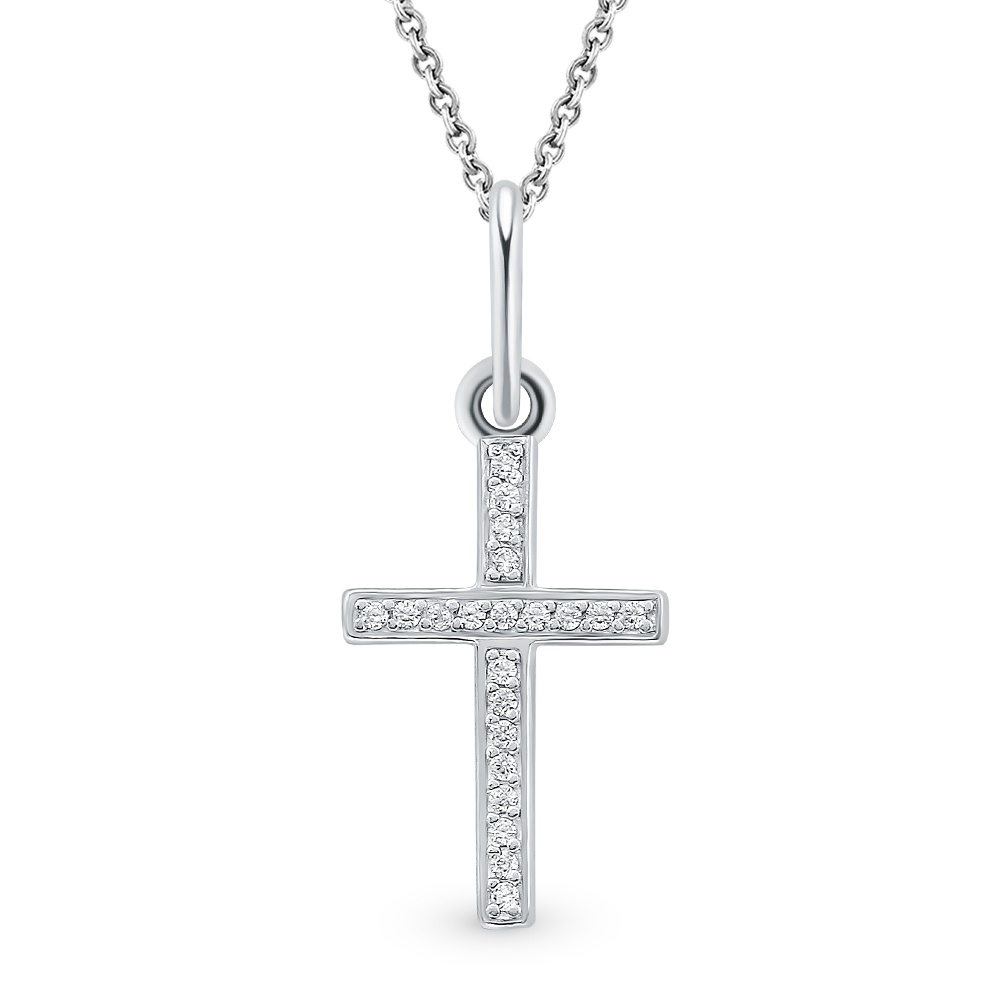 

Подвеска из серебра 585Gold 703006862, фианит, 703006862