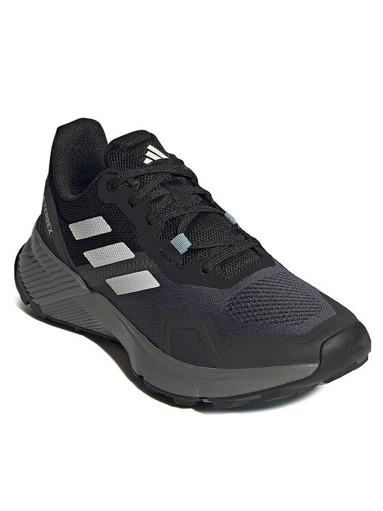 

Кроссовки женские Adidas Terrex Soulstride Trail Running Shoes IF5030 черные 42 EU, Черный, Terrex Soulstride Trail Running Shoes IF5030