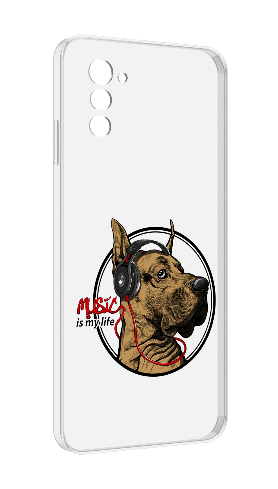 

Чехол MyPads музыкальная собака для UleFone Note 12 / Note 12P, Прозрачный, Tocco