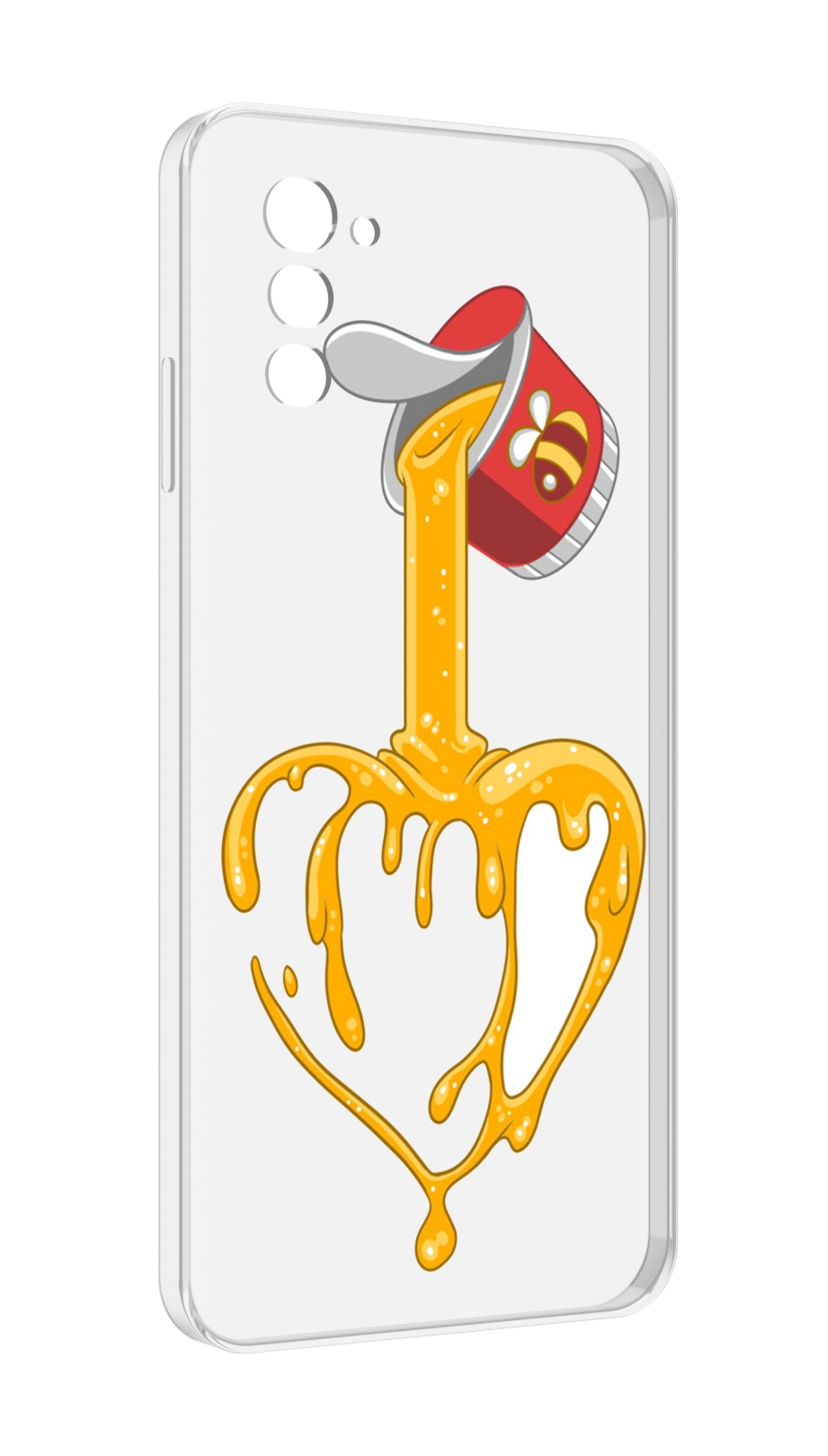 

Чехол MyPads медовое сердце для UleFone Note 12 / Note 12P, Прозрачный, Tocco