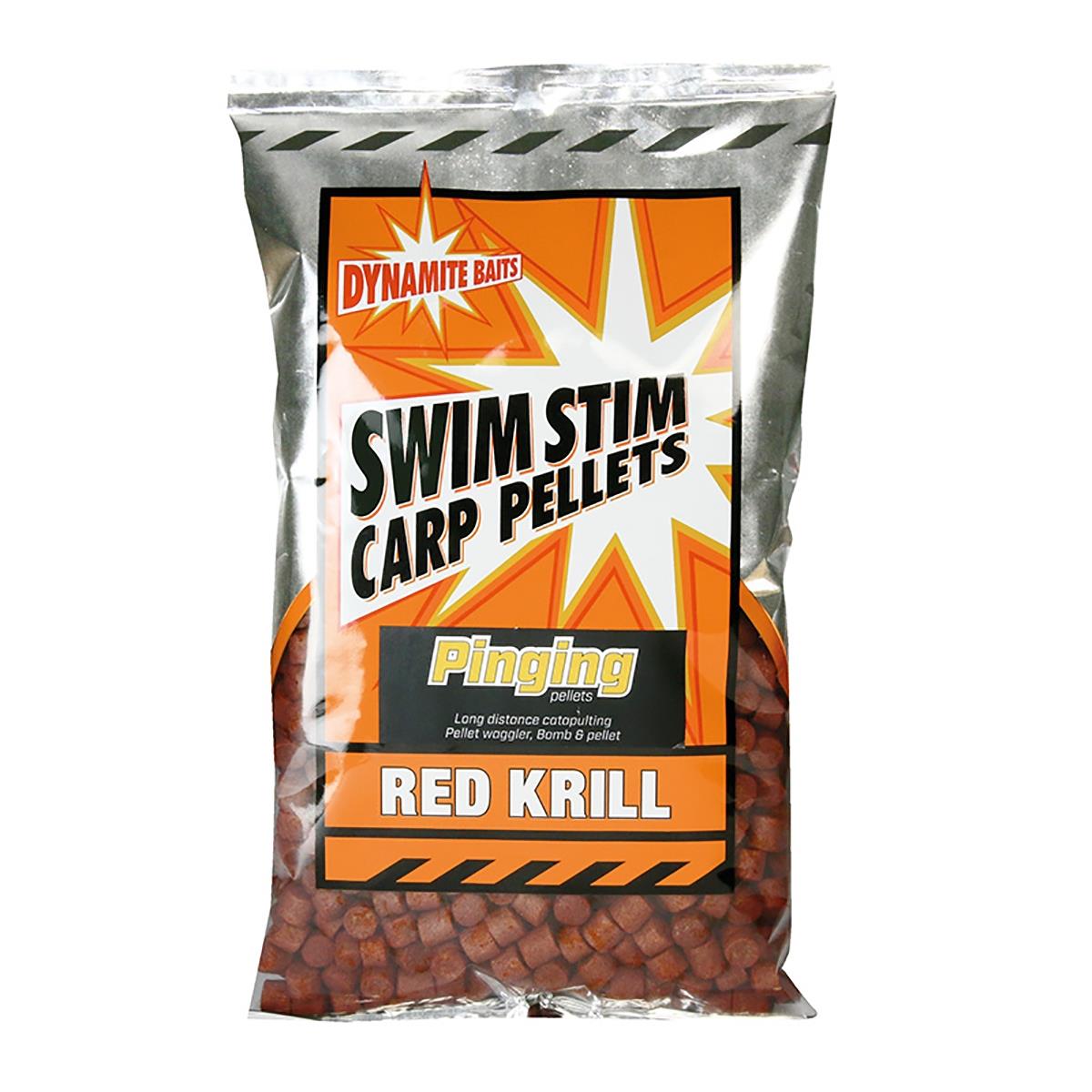 

Пеллетс Dynamite Swim Stim Red 900 г, криль, Swim Stim Red