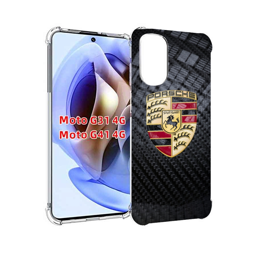 

Чехол Mypads Porsche 3 Мужской Для Motorola Moto G31 4G/G41 4G, Прозрачный, Tocco