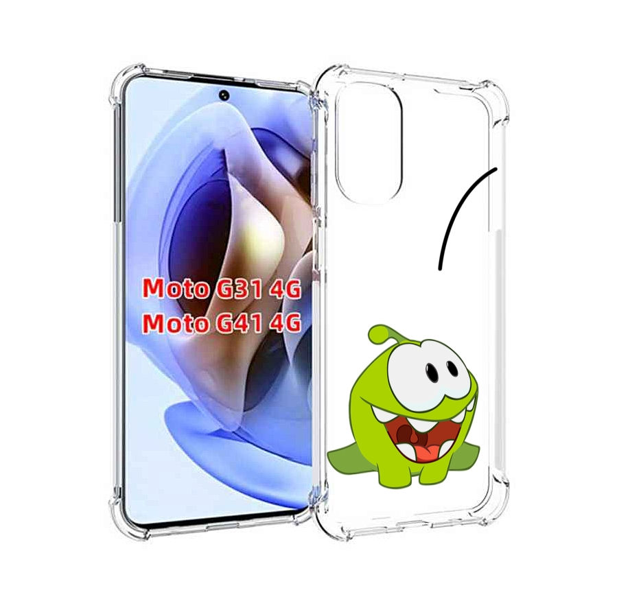 

Чехол MyPads попрыгунчик для Motorola Moto G31 4G / G41 4G, Прозрачный, Tocco