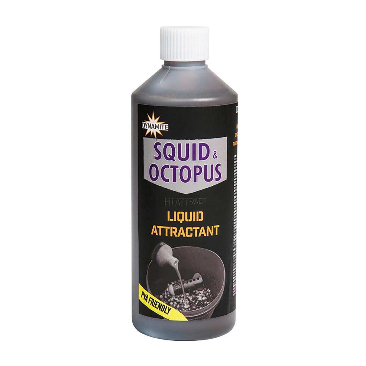 

Аттрактант Liquid Attractant Squid & Octopus 500мл (DY1263) DYNAMITE BAITS