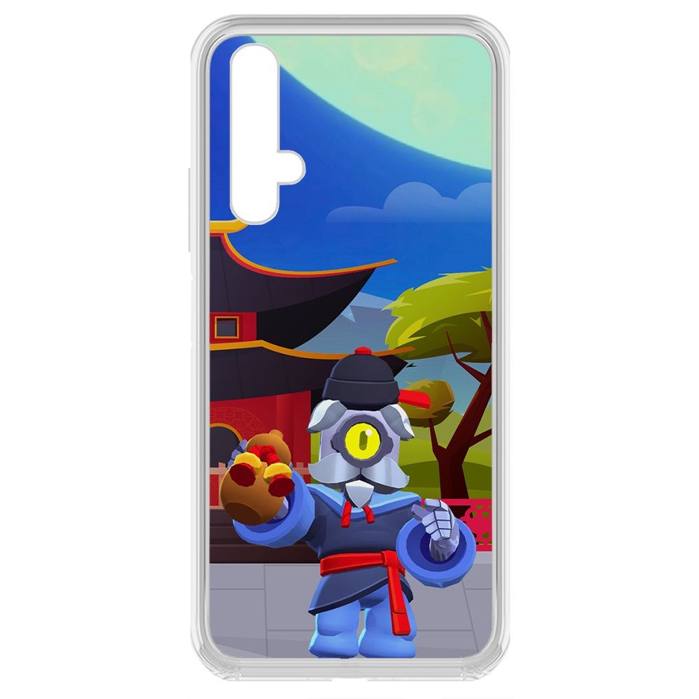 

Чехол-накладка Brawl Stars-Великий Мастер Барли для Honor 20