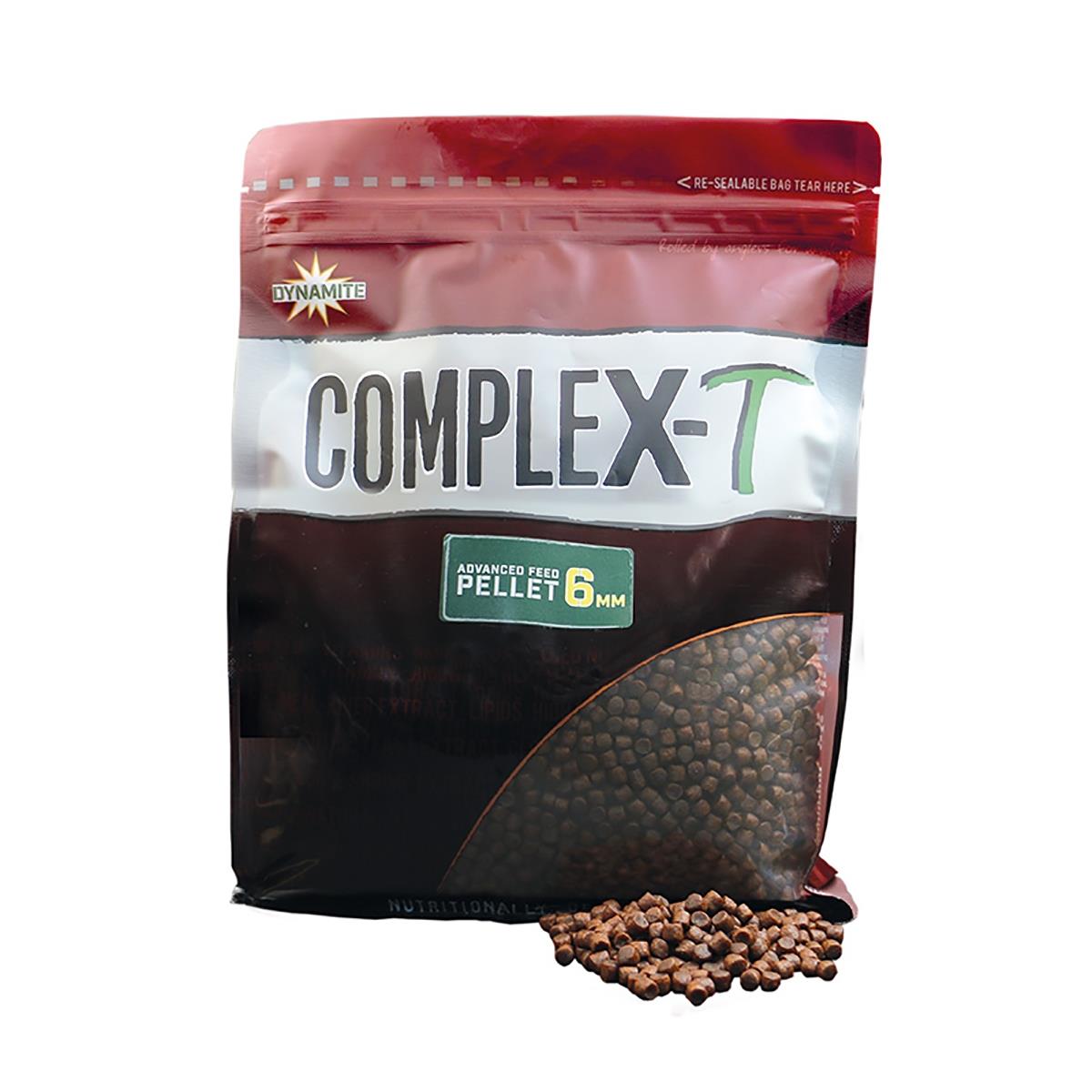

Пеллетс CompleX-T 6 мм. 900гр (DY1121) DYNAMITE BAITS