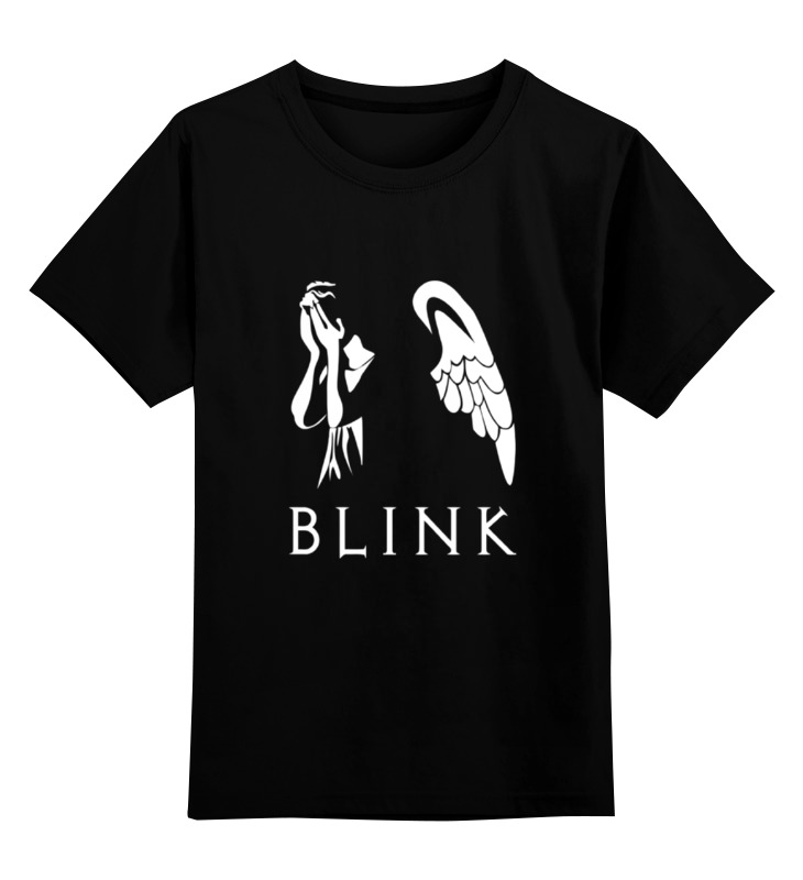 

Футболка детская Printio Blink (doctor who) цв. черный р. 140, Blink (doctor who)
