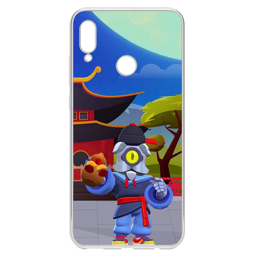 

Чехол-накладка Brawl Stars-Великий Мастер Барли для Huawei P Smart (2019), Прозрачный
