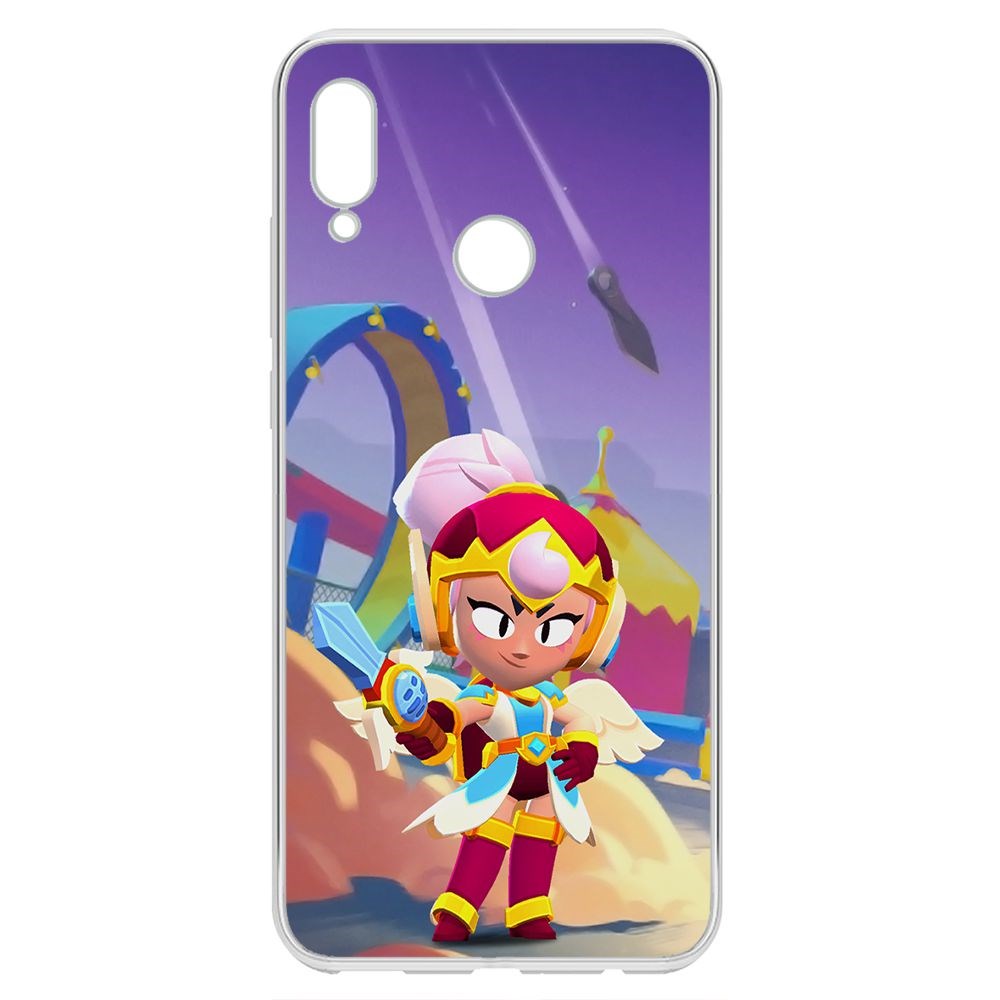 

Чехол-накладка Brawl Stars-Валькирия Джанет для Huawei P Smart (2019), Прозрачный