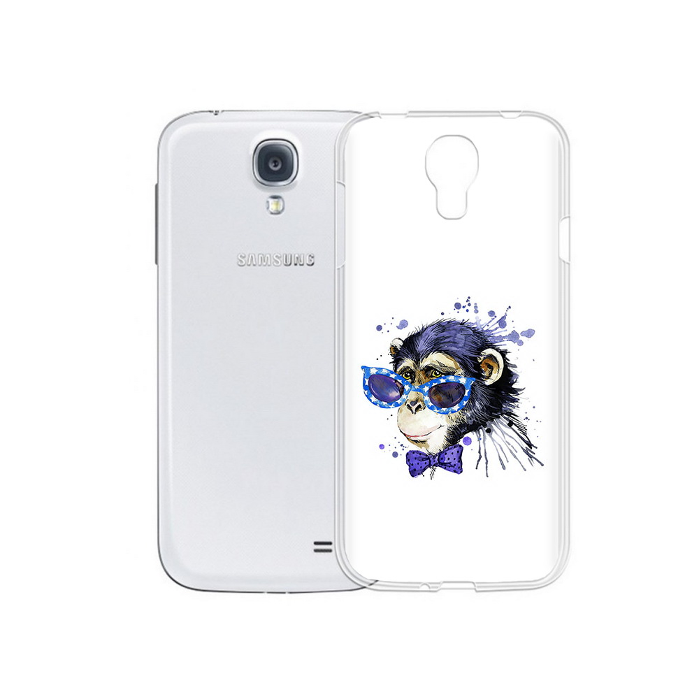 

Чехол MyPads Tocco для Samsung Galaxy S4 акварельная обезьяна (PT41285.571.216), Прозрачный, Tocco